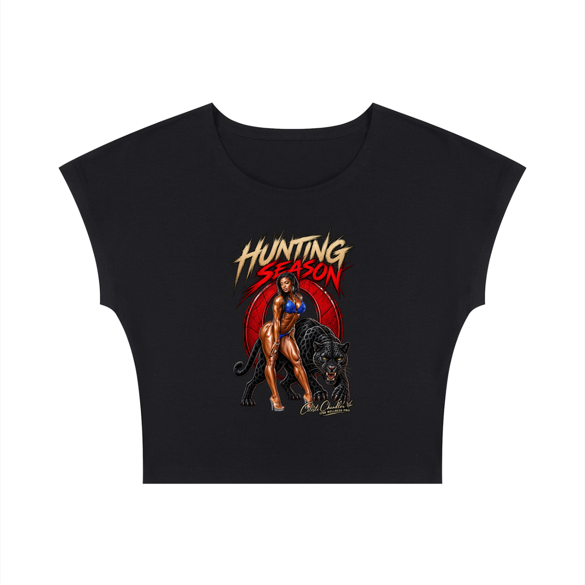 LIMITED EDITION: Celeste C. Olympia Debut’26 Crop Top