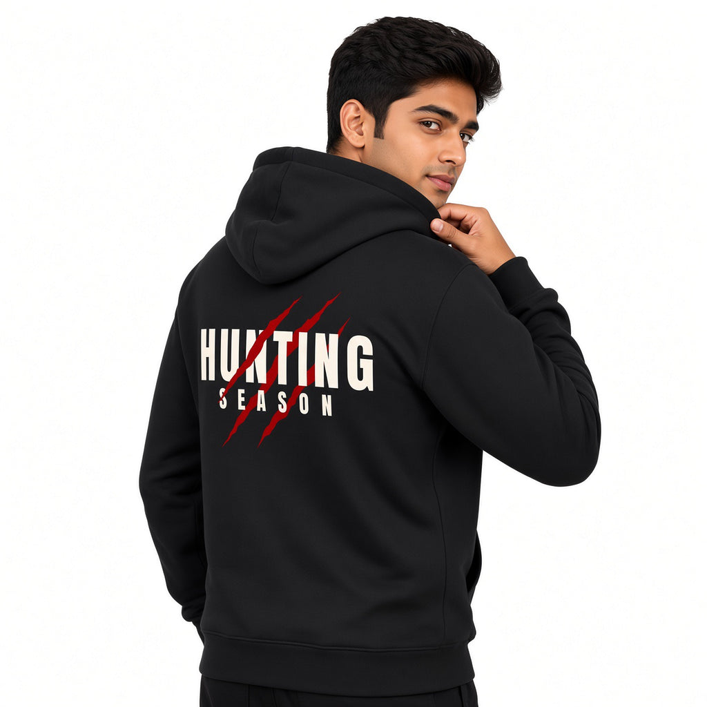 HIDE & STRIKE ZIP-UP HOODIE (UNISEX)